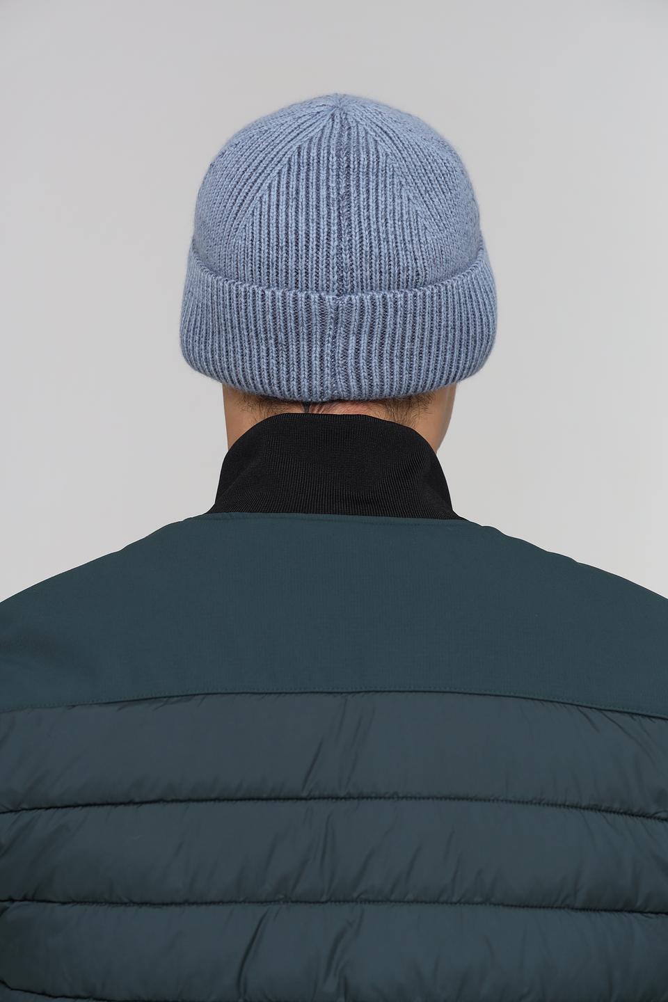 Шапка ADL man голубая