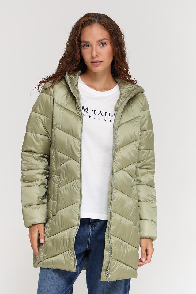 Пальто Tom Tailor стеганое хаки