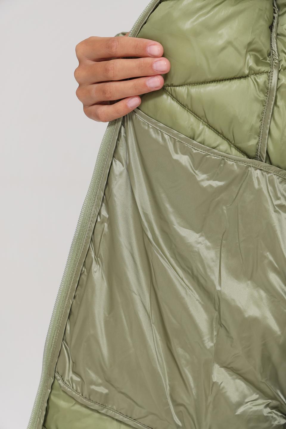 Пальто Tom Tailor стеганое хаки