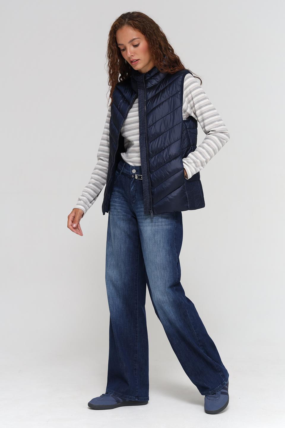 Жилет стеганый Tom Tailor синий