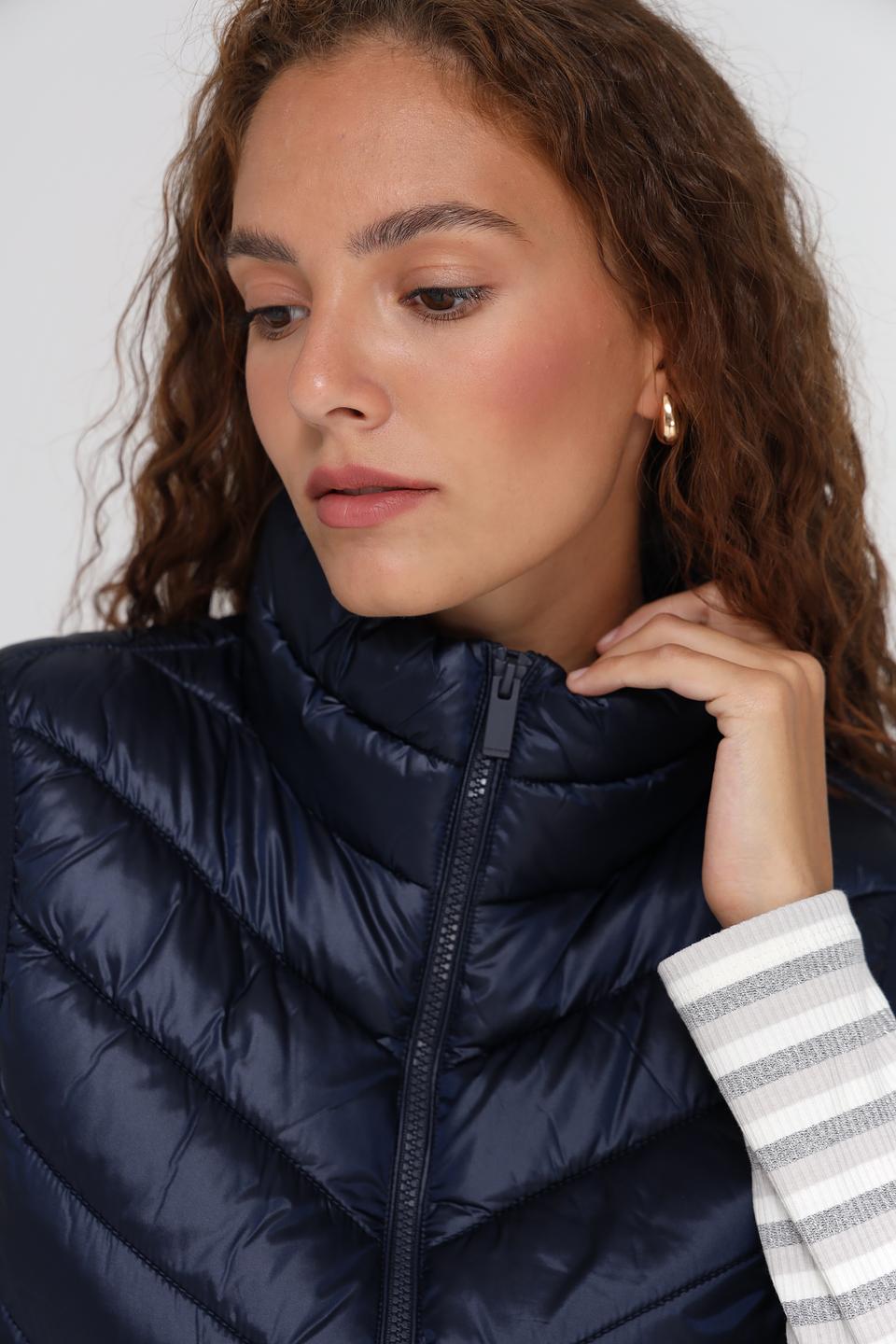 Жилет стеганый Tom Tailor синий