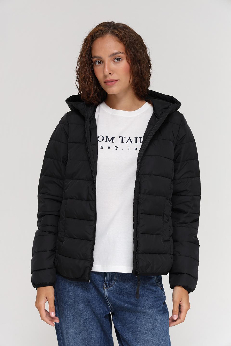 Куртка Tom Tailor denim чёрная