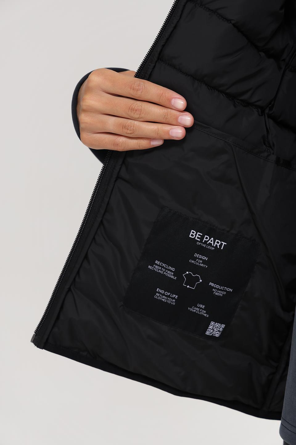 Жилет стеганый Tom Tailor черный