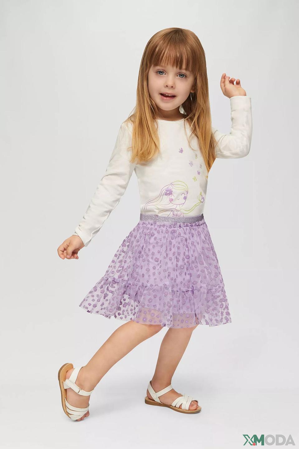 Юбка s.Oliver дев. с леопардовым принтом