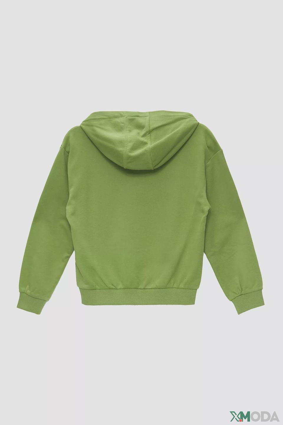 Худи s.Oliver с бабочкой, зелёный