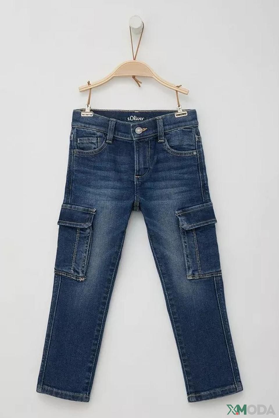 Брюки s.Oliver джинсовые синие