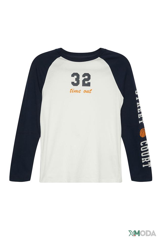 Джемпер s.Oliver с принтом т.-синий