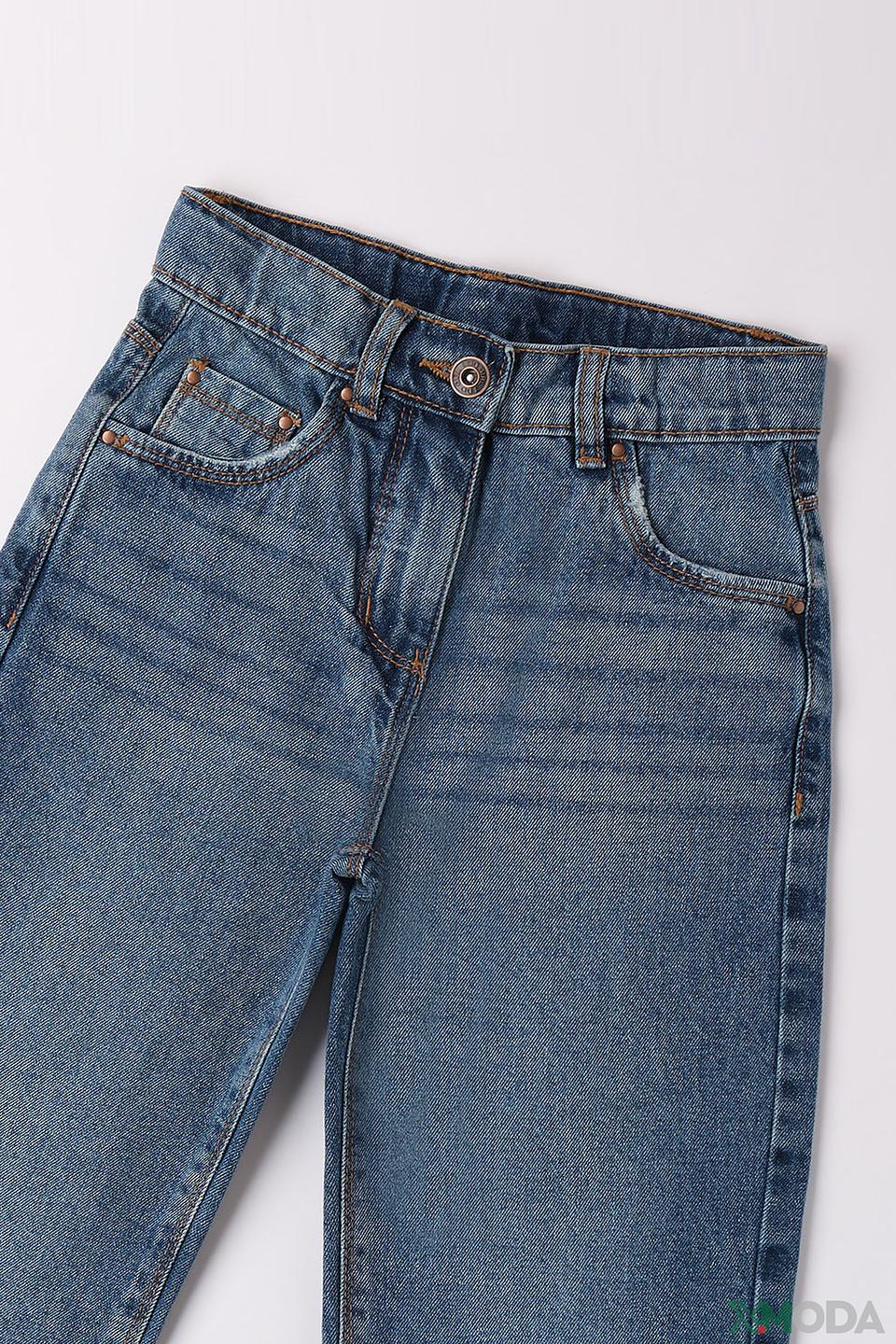 Джинсы Ido для девочки, голубые