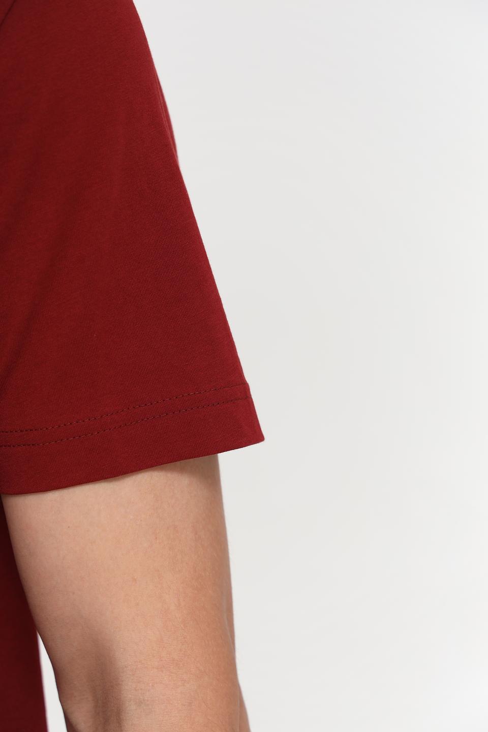 Футболка Tom Tailor бордовая