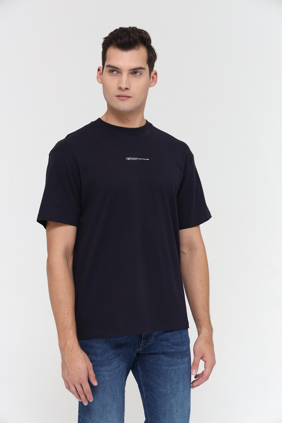Футболка Tom Tailor denim чёрная