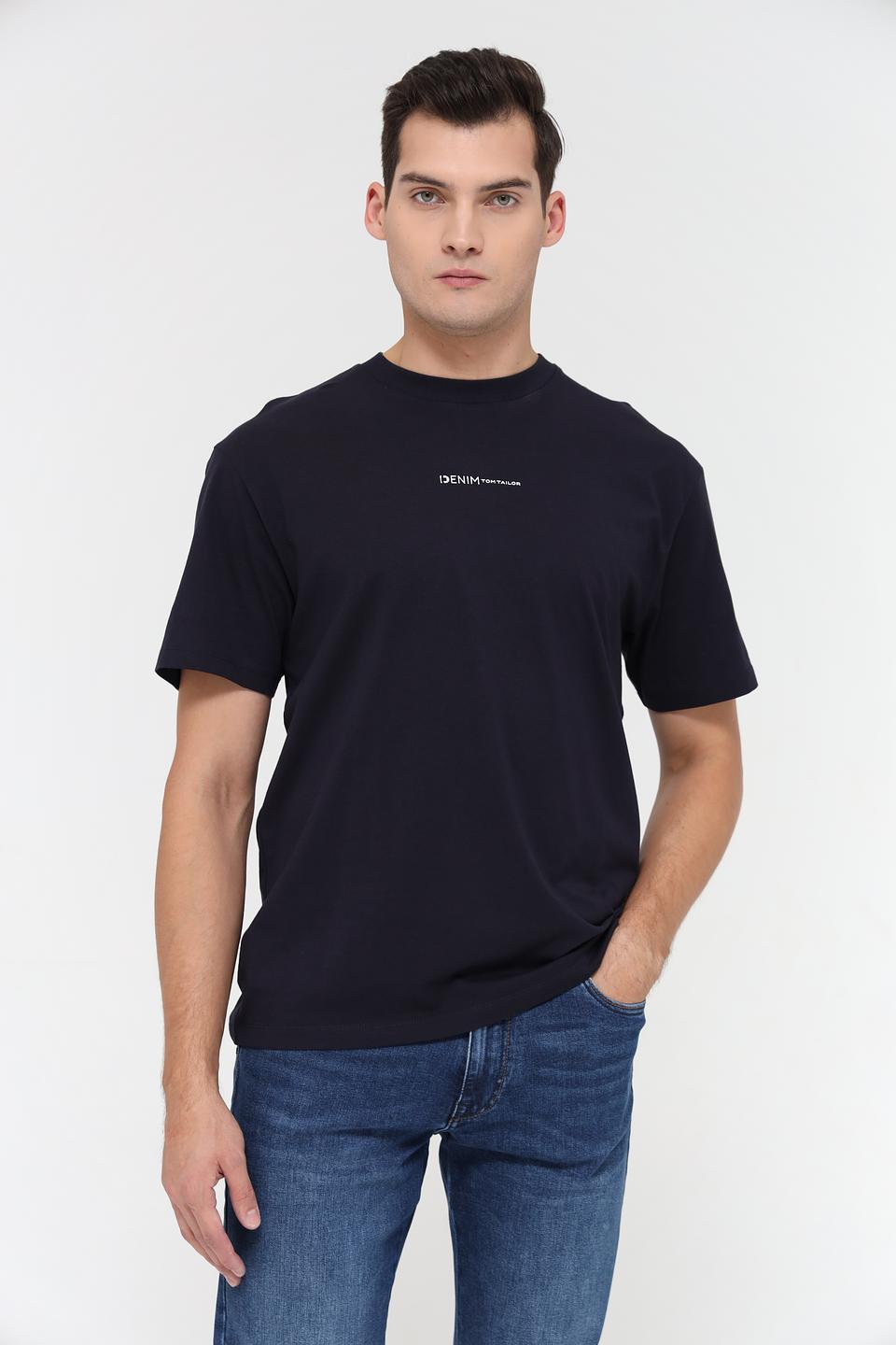 Футболка Tom Tailor denim чёрная