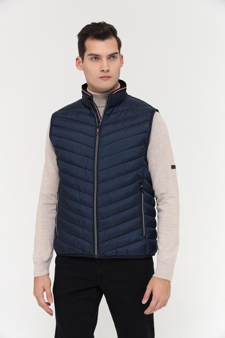 Жилет Tom Tailor стеганый синий