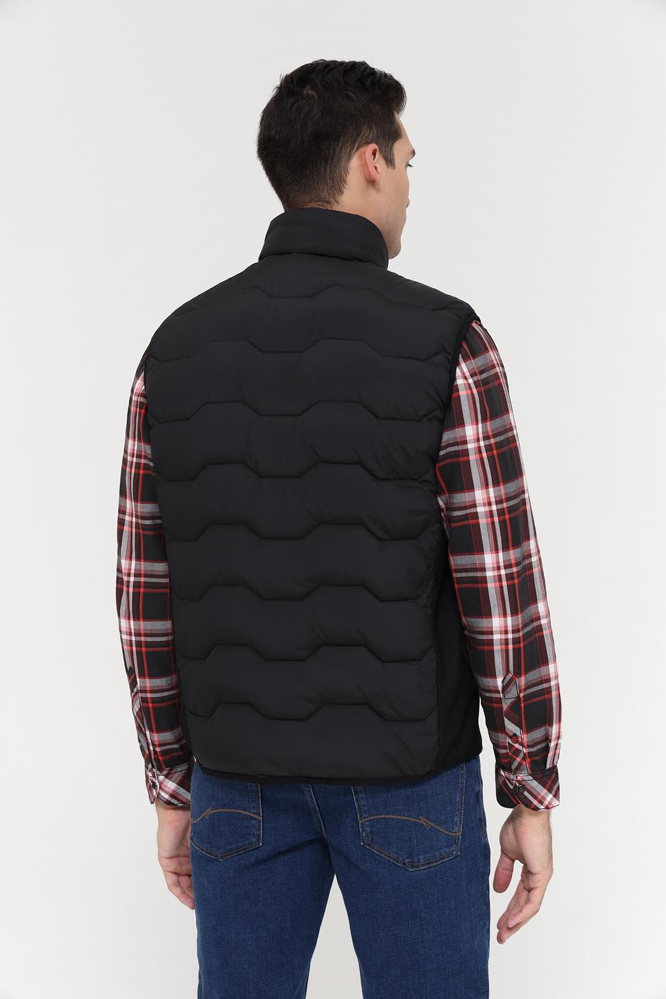 Жилет Tom Tailor стеганый чёрный