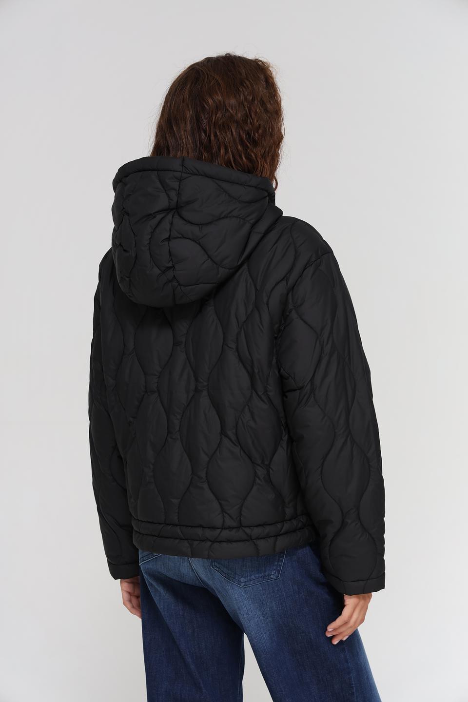 Куртка Tom Tailor стеганая чёрная