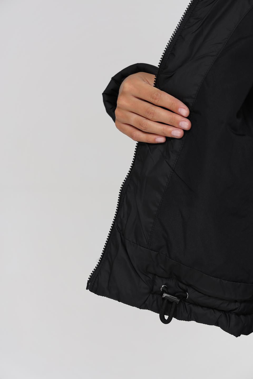 Куртка Tom Tailor стеганая чёрная