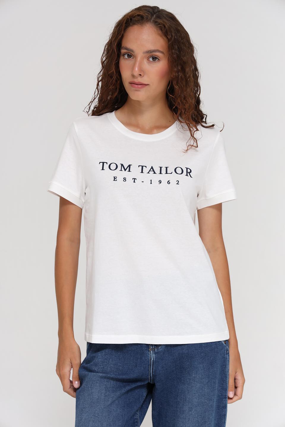 Футболка Tom Tailor EST.1962 белая