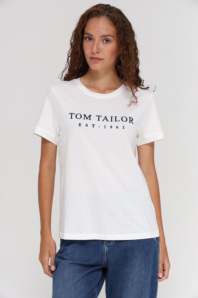 Футболка Tom Tailor EST.1962 белая