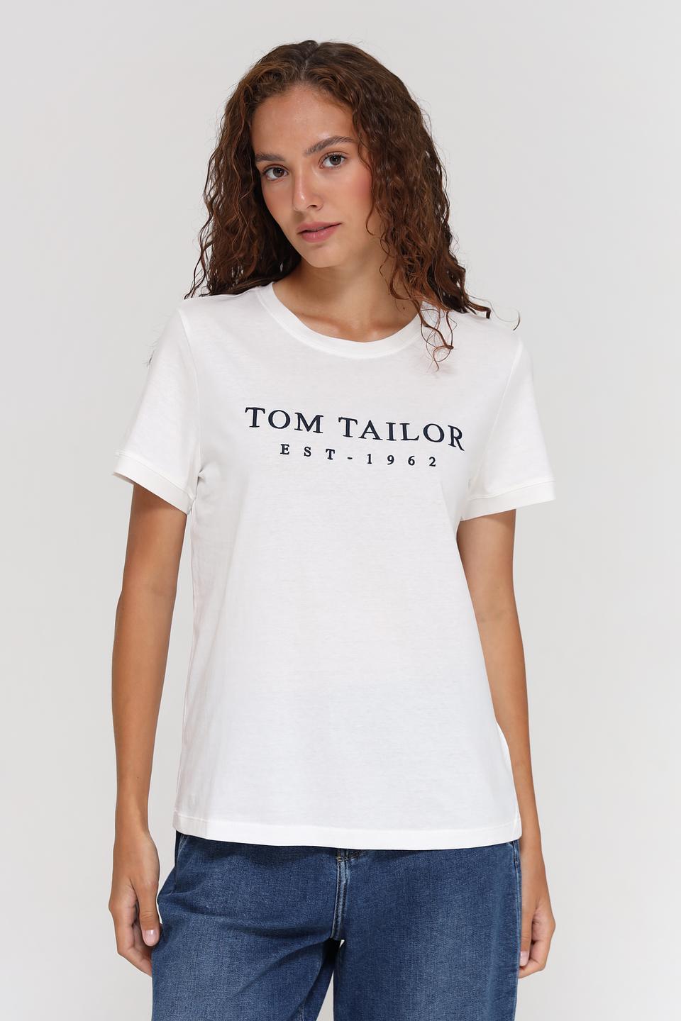 Футболка Tom Tailor EST.1962 белая
