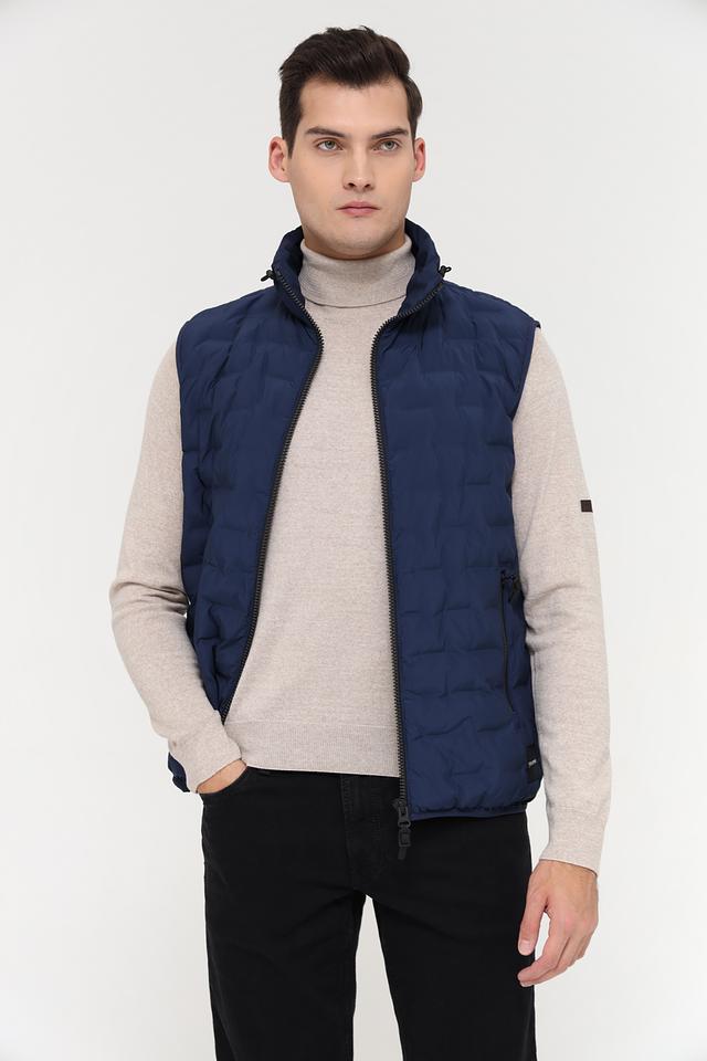Жилет Calamar стеганый синий