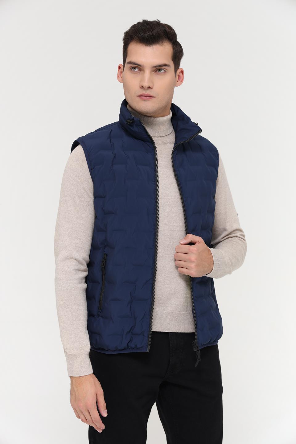 Жилет Calamar стеганый синий