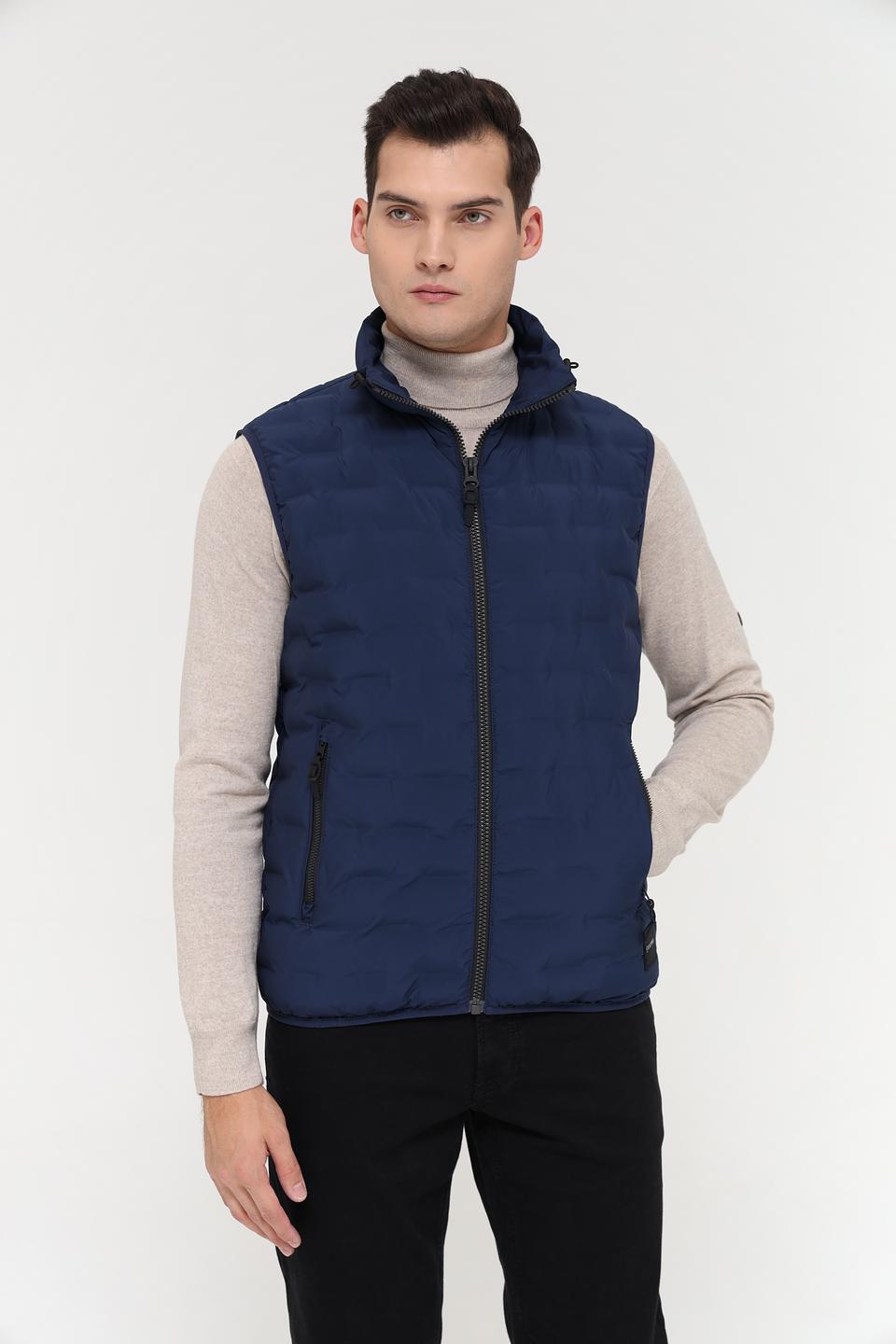 Жилет Calamar стеганый синий