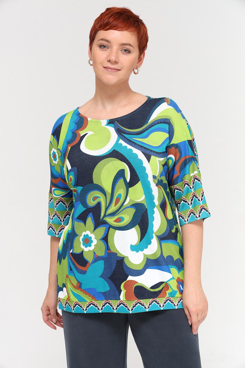 Пуловер Via Appia DUE с принтом