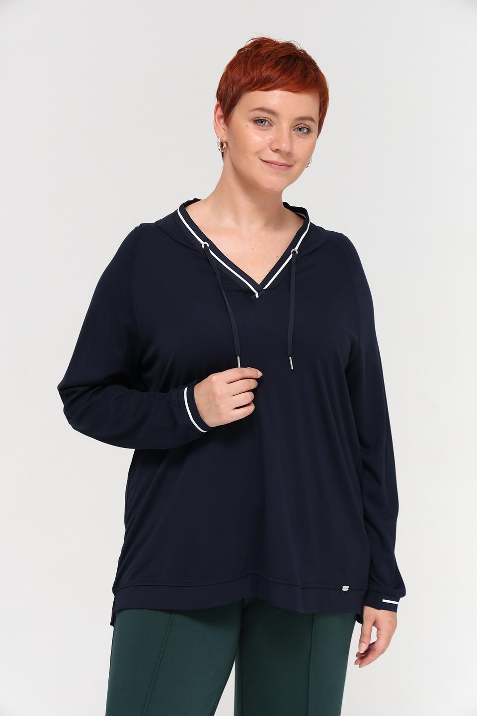 Футболка Via Appia DUE с капюшоном