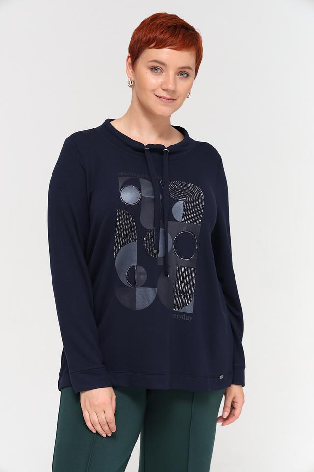 Пуловер Via Appia с принтом