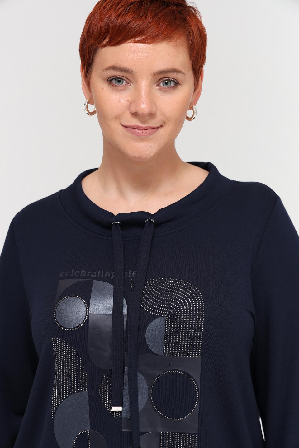 Пуловер Via Appia с принтом