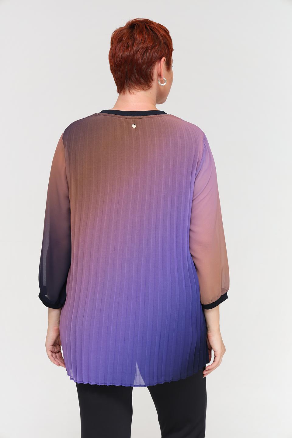 Блуза Frapp с градиентом