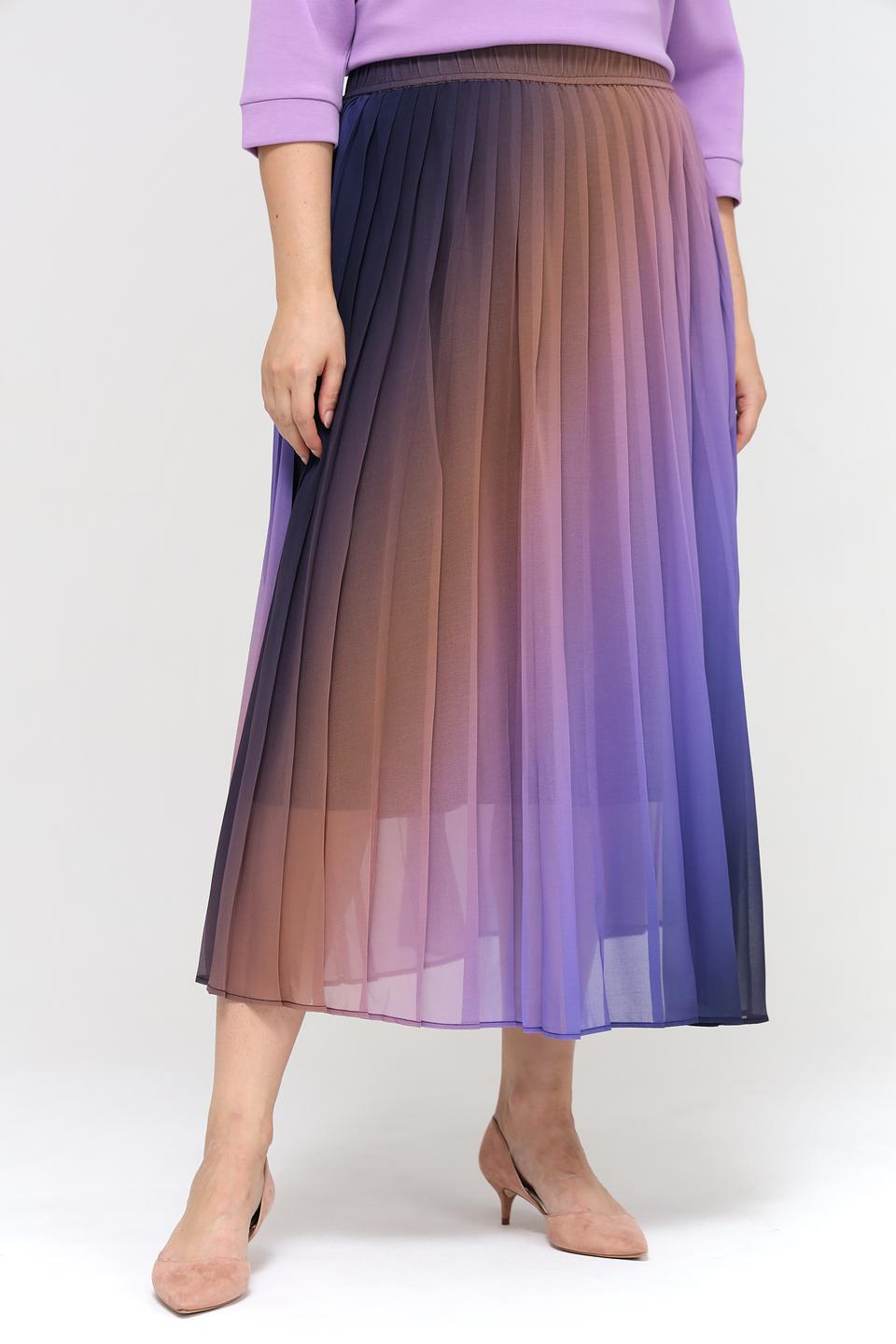 Юбка Frapp плиссе омбре