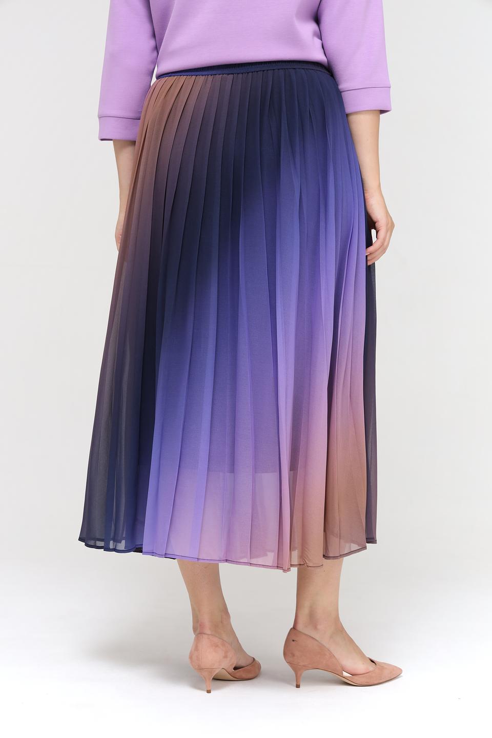 Юбка Frapp плиссе омбре
