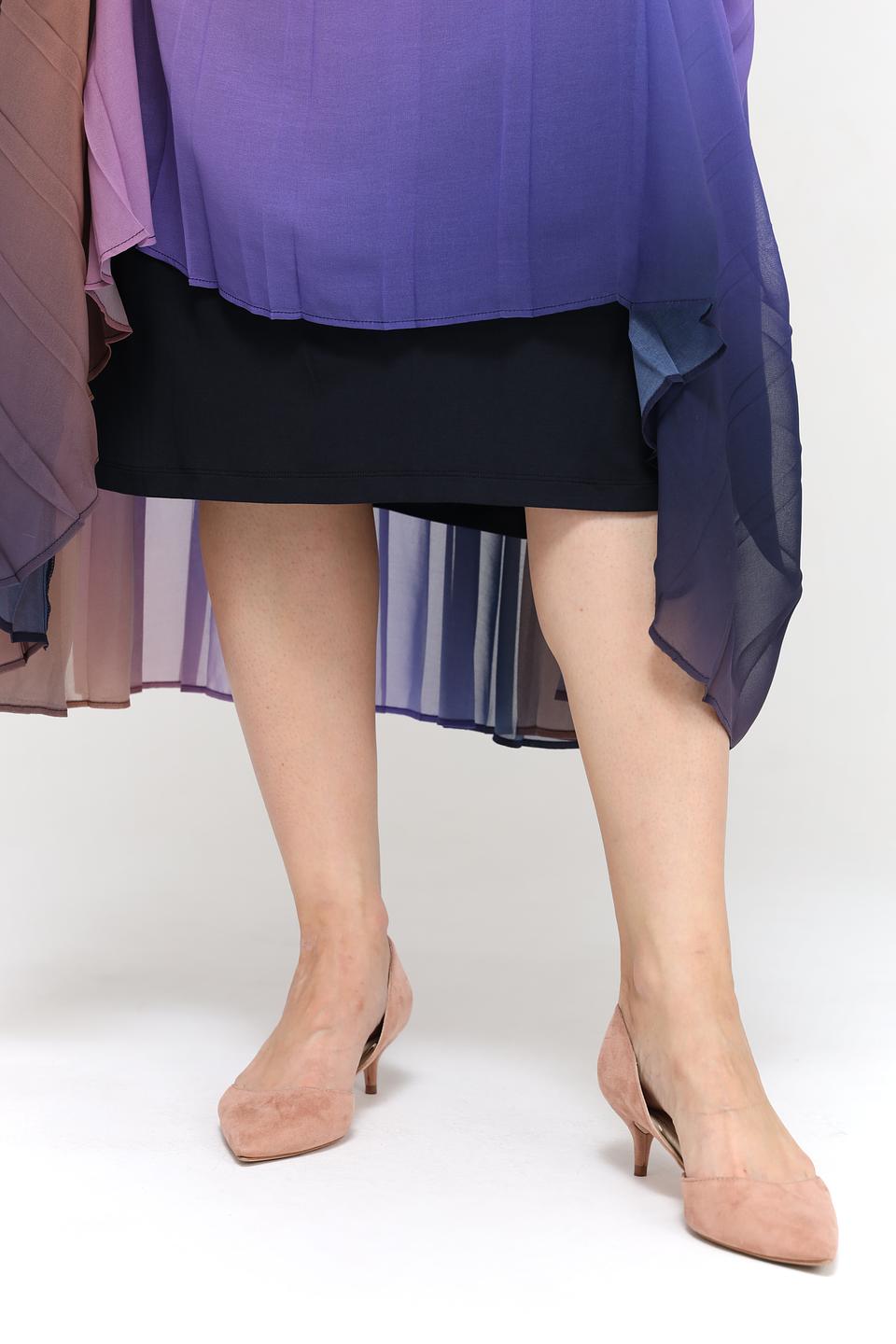 Юбка Frapp плиссе омбре