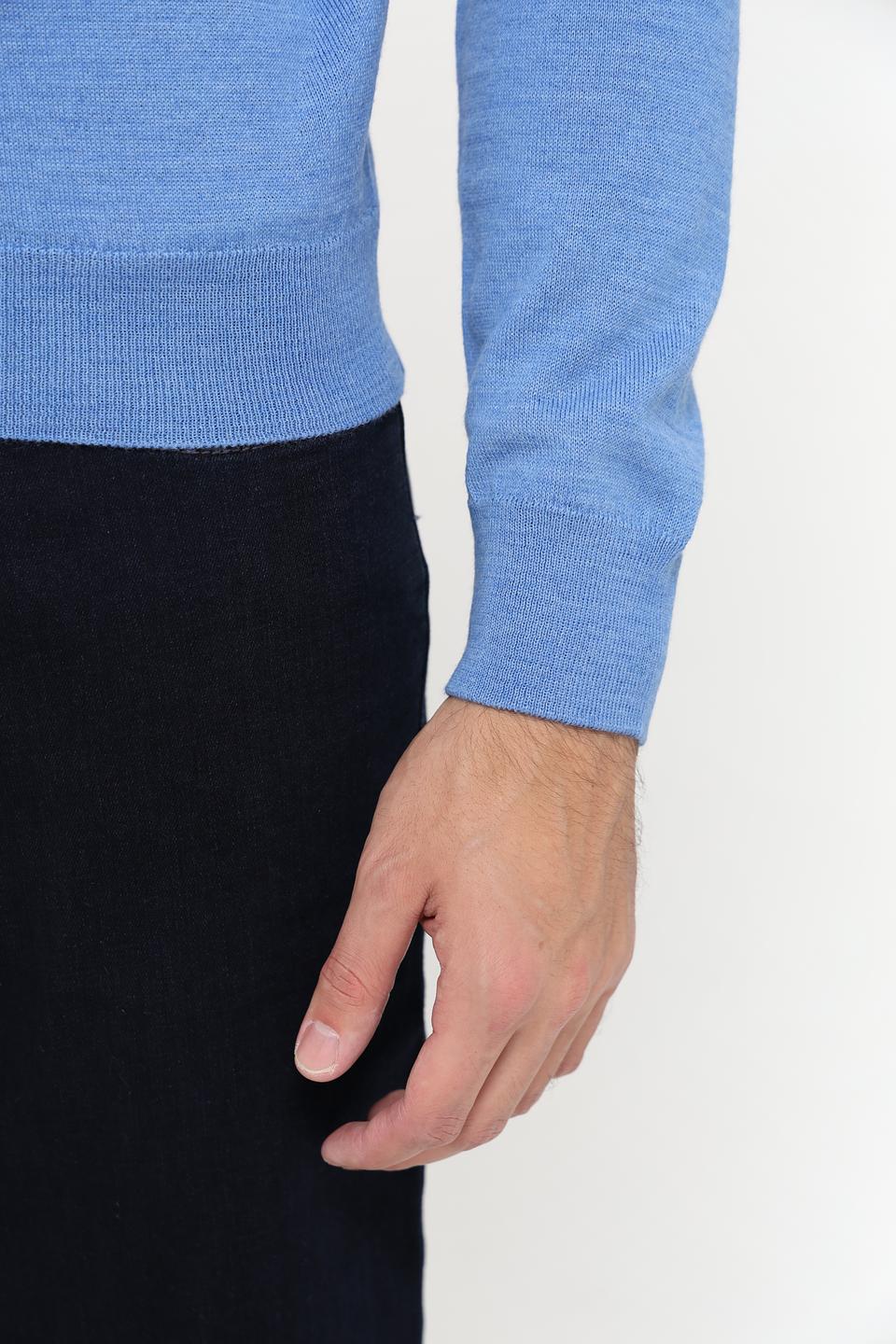 Джемпер Monte Carlo голубой