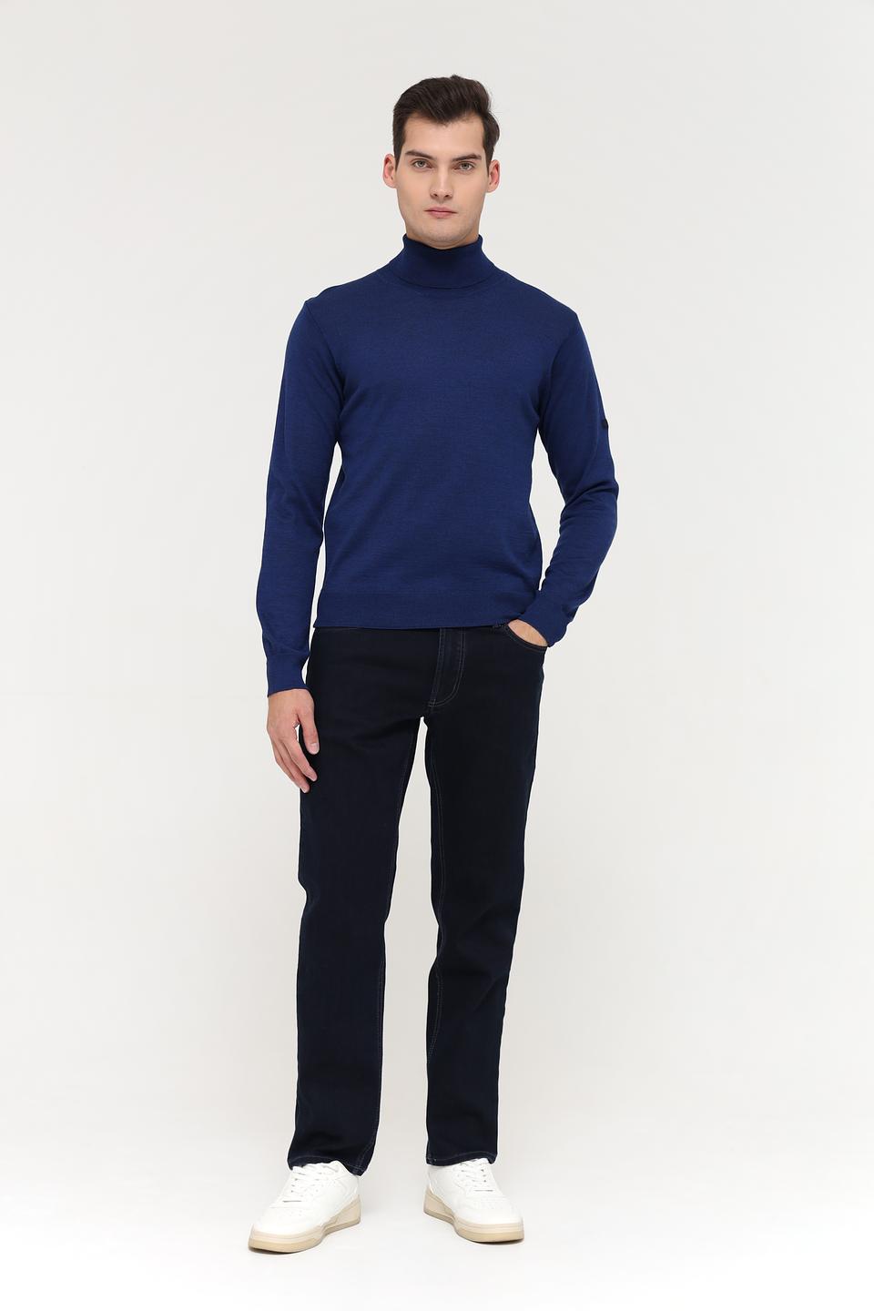 Водолазка Monte Carlo синяя