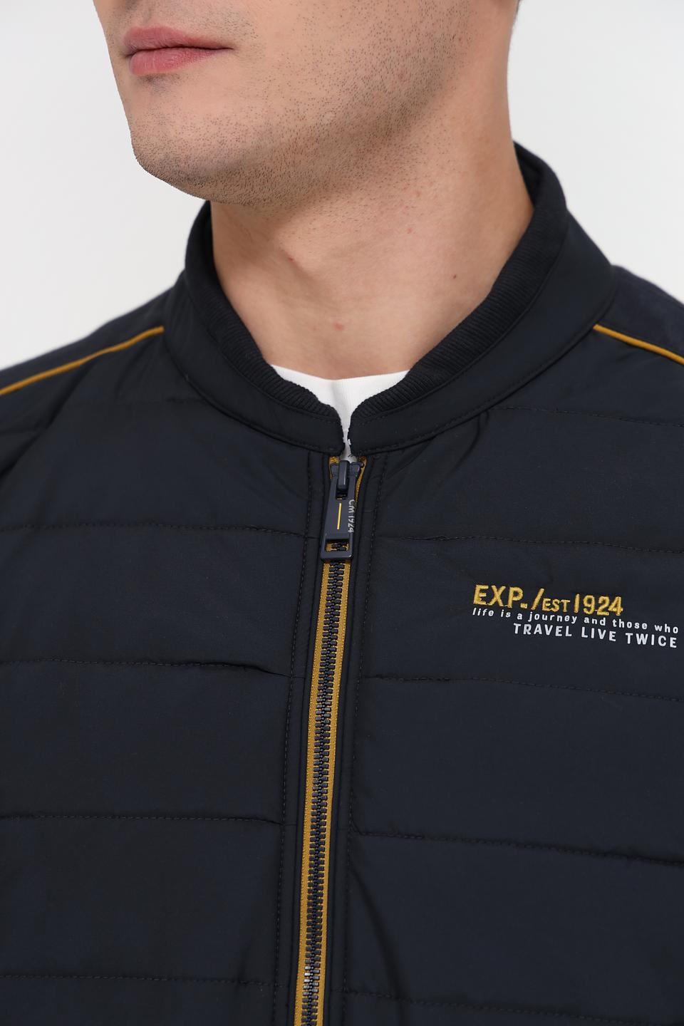 Кардиган Casa Moda стеганый тёмно-синий