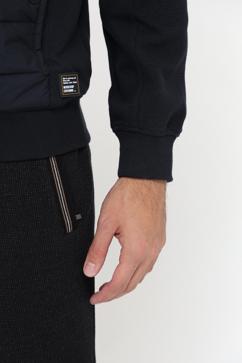 Кардиган Casa Moda стеганый тёмно-синий