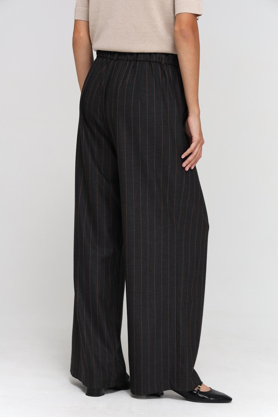Брюки палаццо Beatris в полоску