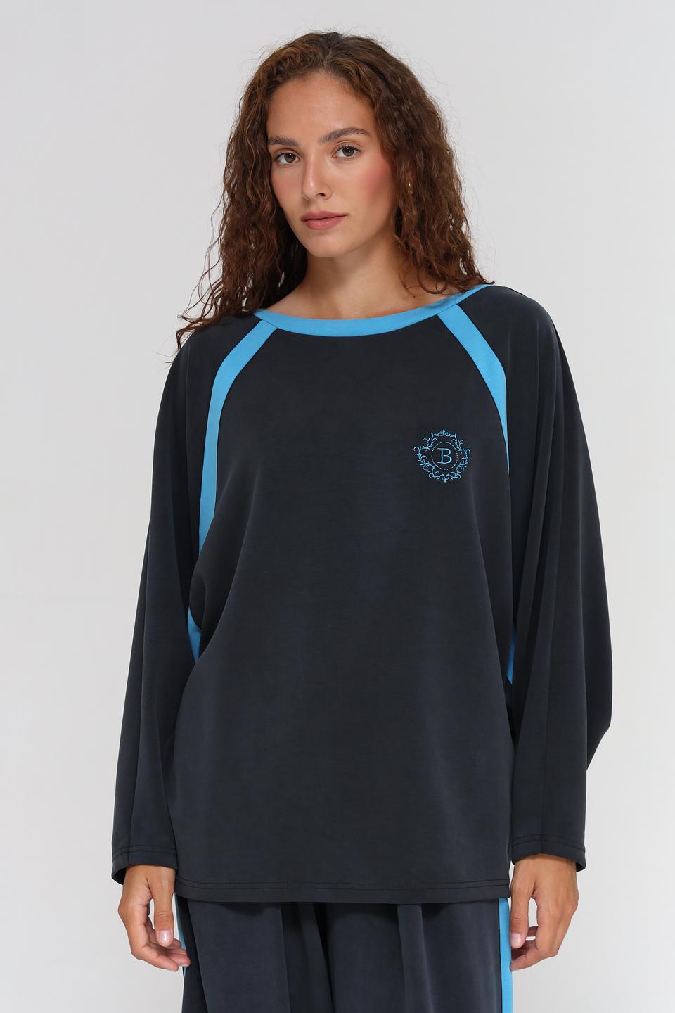 Пуловер Beatris с логотипом