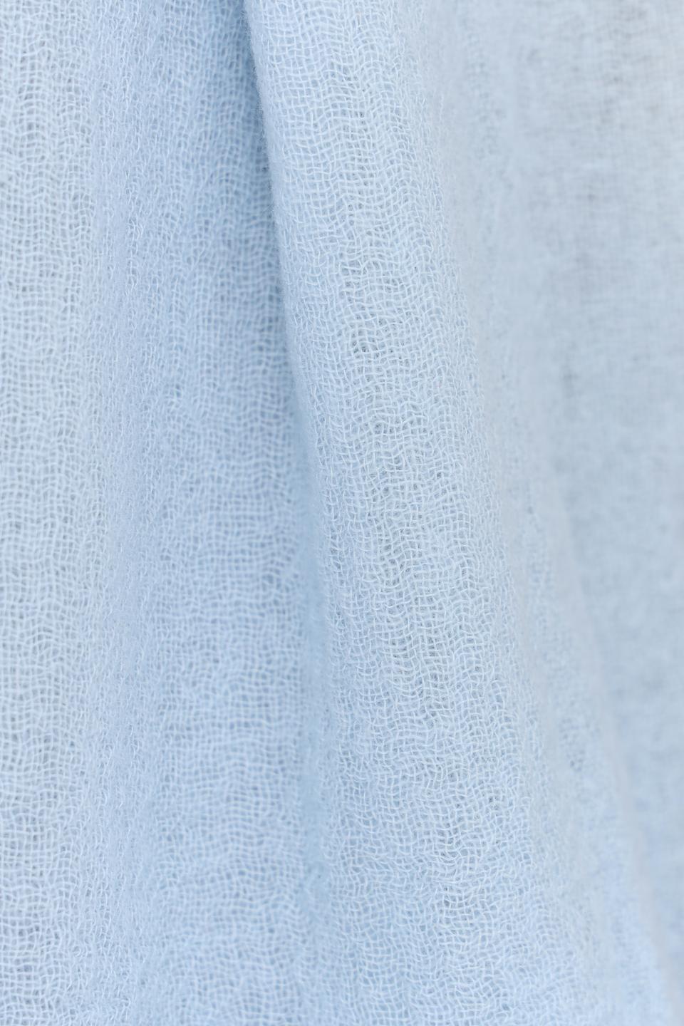 Шарф Fraas омбре голубой