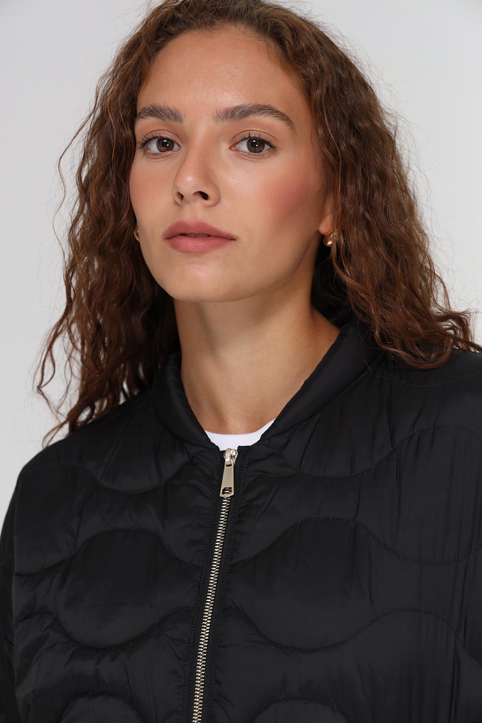 Куртка Taifun стеганая чёрная