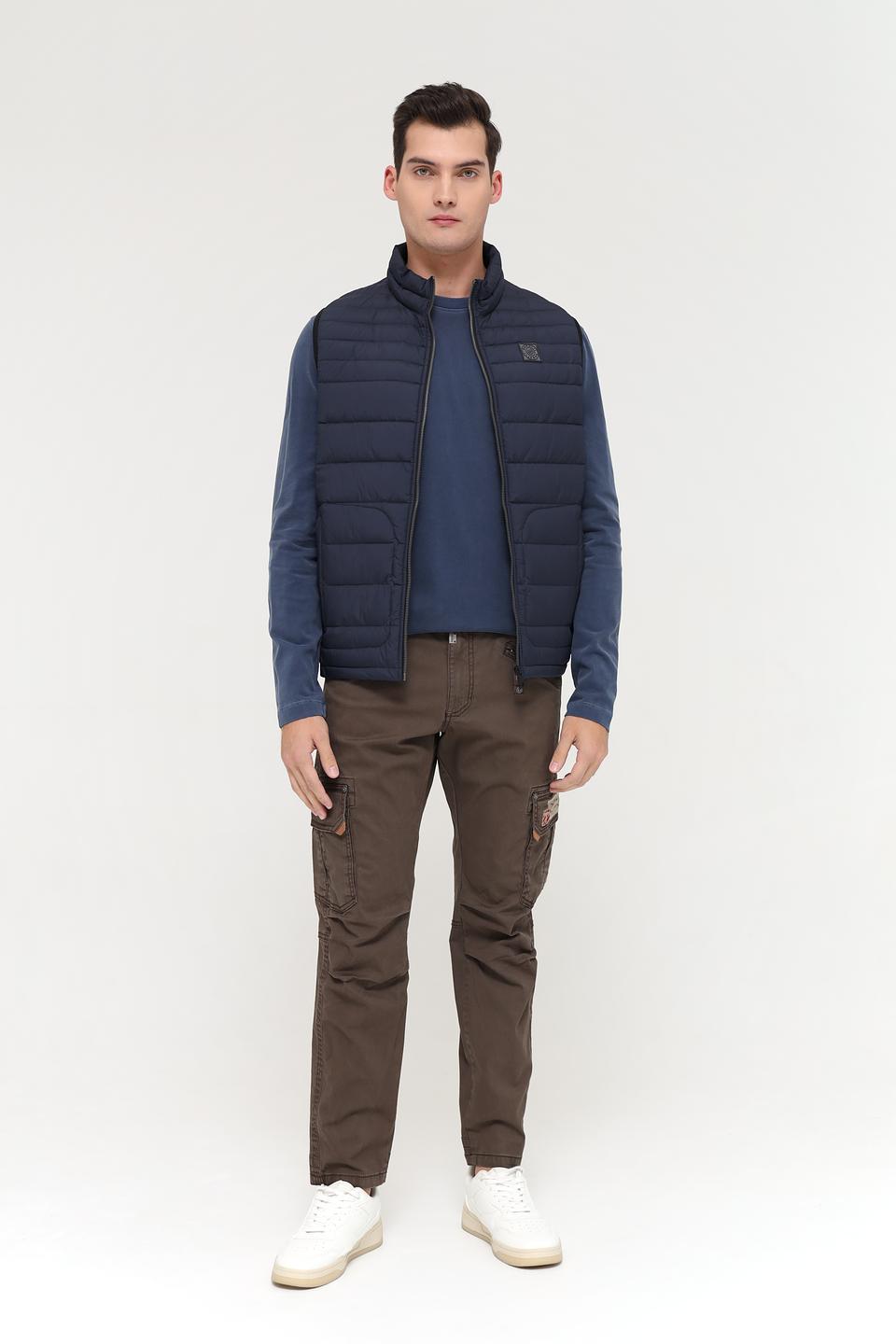 Жилет Bugatti стеганый синий