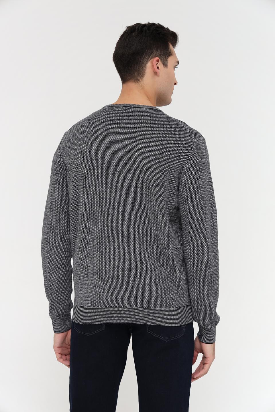 Джемпер Bugatti с меланжевым узором