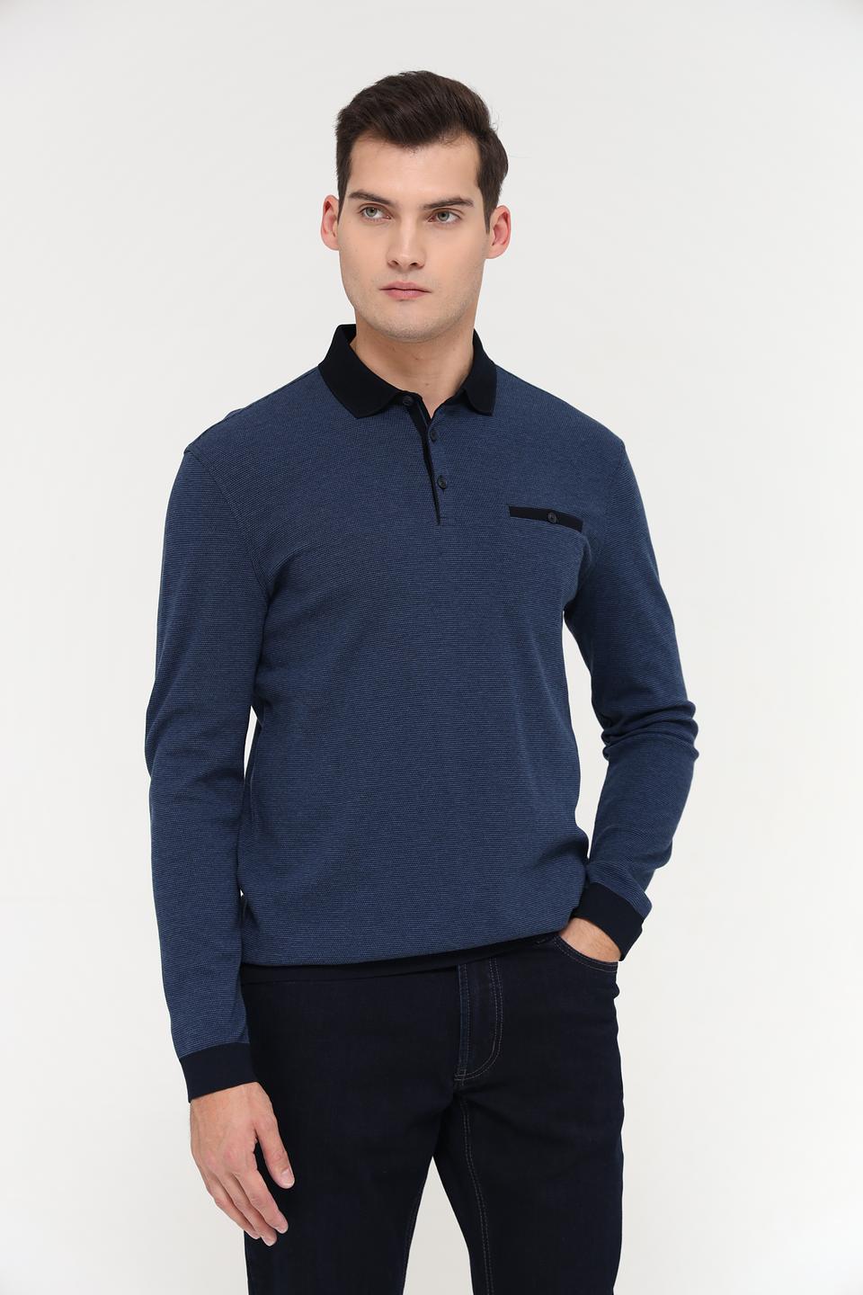 Поло Bugatti с длинным рукавом