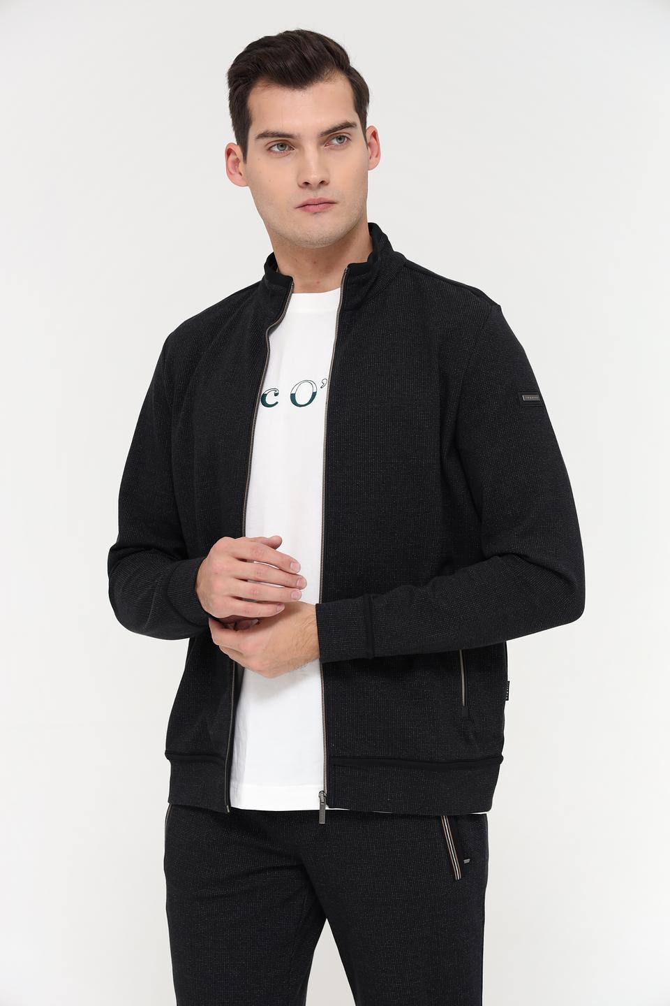 Кардиган Bugatti мужской чёрный