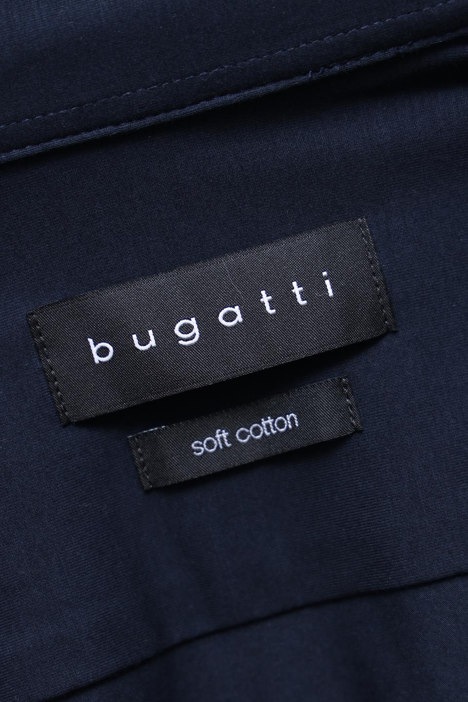 Рубашка Bugatti темно-синяя