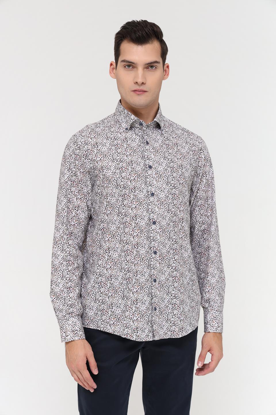 Рубашка Casa Moda с принтом