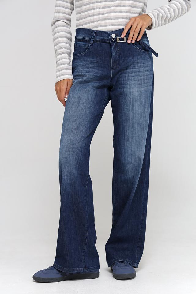 Джинсы клеш Angels синие