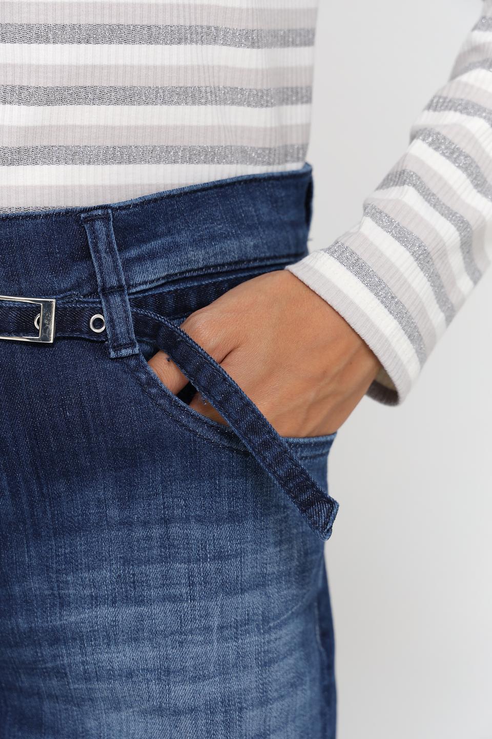 Джинсы клеш Angels синие