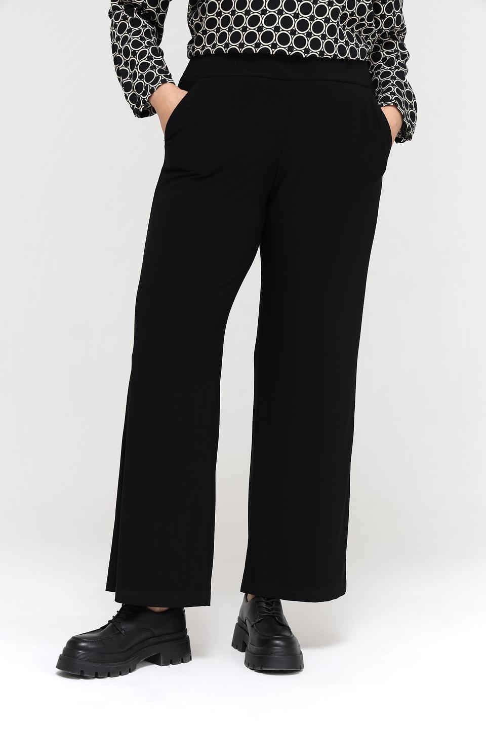 Брюки палаццо Bianca чёрные